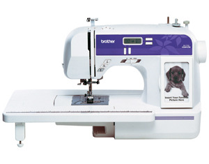 cs6000i, Brother XR9500PRW, CS6000i, HS2500, CP6500, Computer Sewing Machines, hs2000, hs2500, cp7500, cp6500, xr9500prw, Brother XR7700, 70/110 Stitch, Computer, Sewing, Quilting, Machine, Extension Table, 7x1-Step Buttonholes, 10 Feet, Threader, Start Stop, Speed Control, Needle Up Down, Drop Feed, 19Lbs, Cover