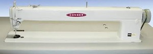 Consew 7360QL 30� LongArm Single Needle Lockstitch Sewing Machine/Stand, No Feed Dogs, for Free Motion Quilting Mending Onlynohtin Consew 7360QL 30� LongArm Single Needle Lockstitch Sewing Machine/Stand, No Feed Dogs, for Free Motion Quilting Mending Onlynohtin
