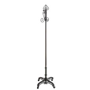 PGM Pro 912H Costumer Rolling Rack, One Hook, 4 Wheel Rolling Caster Base, Up Down Adjustable Height up to 75" by Foot Pedalnohtin PGM Pro 912H Costumer Rolling Rack, One Hook, 4 Wheel Rolling Caster Base, Up Down Adjustable Height up to 75" by Foot Pedalnohtin