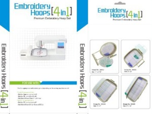 Sew Tech 4in1-A Hoops 2X1/SA442 4X4/SA443 5x7/SA444 5X12/SA445 for Brother PE770+nohtin Sew Tech 4in1-A Hoops 2X1/SA442 4X4/SA443 5x7/SA444 5X12/SA445 for Brother PE770+nohtin