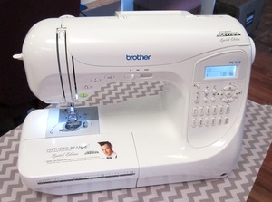 Brother, BX2925PRW, PC-420PRWA, PC420PRWA, PC-420PRW, PC-420, pc-210, ns80, ns-80, pc420, 294-Stitch, Computer Sewing Machine, PC420, LCD, 10 Buttonholes, 3 Alphabet Fonts, Knee Lifter, 6 Feed Dogs, Hard Case, Replaces NX400, NEW Brother Project Runway ALLSTARS PC-420PRWAS 294 Stitch Computer Sewing Machine PC420, Fashion Designer Anthony Ryan Auld Signature Limited Edition