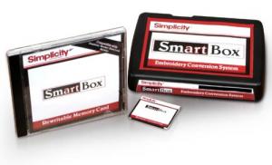 Simplicity Best Buy Smart Box 1-Slot  Box Memory Card Reader/Writer & Embroidery Design Transfer System - REDUCED $50