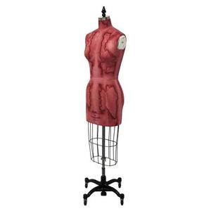 PGM Pro 601AR Womens Rose Color Vintage Antique Professional Dress Form, Sizes 0, 2, 4, 6, 8, 10, 12nohtin PGM Pro 601AR Womens Rose Color Vintage Antique Professional Dress Form, Sizes 0, 2, 4, 6, 8, 10, 12nohtin