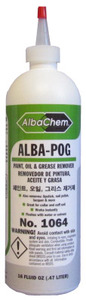 Albatross AlbaPOG 1064 Paint Oil Grease Spot Remover, 16oz Bottle, 3Pknohtin Albatross AlbaPOG 1064 Paint Oil Grease Spot Remover, 16oz Bottle, 3Pknohtin
