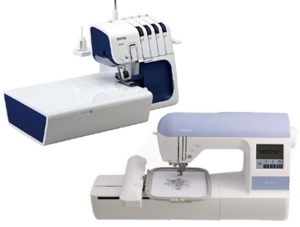 Brother, Embroidery Machine and Serger, PE-770, PE770, Designio DZ820E, USB, 5X7, 4234, 4234DT, 4234DT SERGER, 4234dt project runway serger. 5234, 5234d, 5234 project runway, 5234 serger, 5234prw serger, 5234prw, BROTHER 5234PRW, BROTHER 5234 PROJECT RUNWAY SERGER, project runway serger, 2 3 4 thread, Freearm, Serger, DVD, 3 Feet, Easiest, Auto Needle Threaders, 14x10" inch, Extension Table, 2 LED Lights, Rolled Hem, Differential Feed, 5 Year Extended Warranty, Brother 4234DT 234 Spool Freearm Serger, EASIEST Auto Needle Threaders, 14x10" ExtensionTable & Storage, 2 LED Lights, Roll Hem, Diff Feed, 3 Feet, DVD