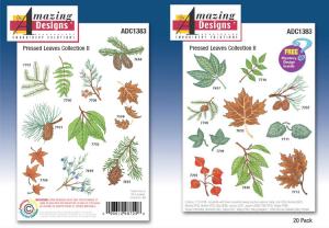 Amazing Designs ADC1383 Pressed leaves Collection II CD