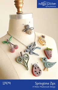 Indygo Junction IJ979 Springtime Zippers from Jewelry Sewing Patterns