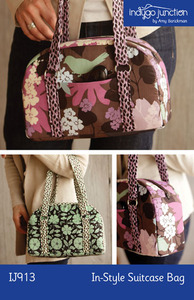 Indygo Junction Instyle Suitcase Bag Designer of the Month Pattern Sewing Patternnohtin Indygo Junction Instyle Suitcase Bag Designer of the Month Pattern Sewing Patternnohtin