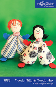 Indygo Junction 93-4226 Moody Milly & Moody Max Sewing Pattern IJ883