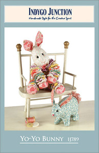 Indygo Junction 93-2837 Yo-Yo Bunny Sewing Pattern
