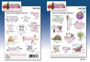 Amazing Designs ADC1380 Cute And Funny Sayings Collection I CD