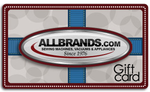 $50 AllBrands.com Electronic Gift Card, Email Certificate Number, Redeemable Online for up to 5 Years, on 15,000 Sewing Vacuum and Appliance Products