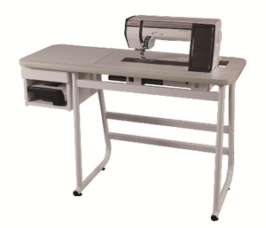Janome, 494711004, 494702002, Sewing, Table, for, 1600P, Professional, memory, craft, MC6500P, MC6600, P6300P, 6500P, 6600P, 1600P, 1600PDB, 1600PDBX , Janome Professional 45x19" Sewing Table Cabinet with Drawer, for 6300P 6500P 6600P 1600P 1600PDB 1600PDBX 1600PQC, Elna 7300, Pfaff Grand, Viking Mega