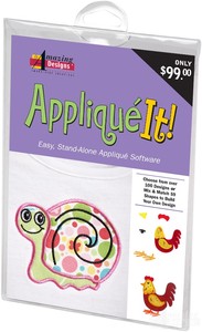 Amazing Designs AD-AI Applique It! Software, 59 Applique projects & 103 Applique Shapes