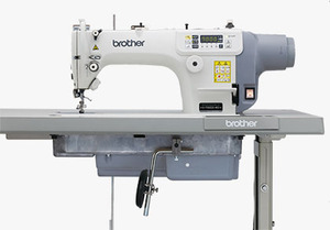 Brother BS7000DD403 Sewing Machine +UT-Trim Backtack NeedleUp AutoLift , ut under Trimmer, auto Backtack, Needle positioner Up, Knee Lever, 6mm 13mm foot Lift, Rear Motor, 5000 SPM, 220V Control Box, control Panel, 110V Transformer, Table