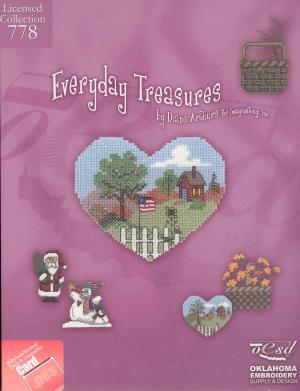 OESD 778 Everyday Treasures Embroidery Card