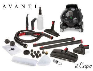 Avanti AC39000 Il Capo Pure Vapor Steam Cleaner Continuous Refill Italy