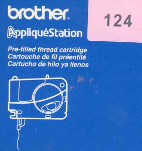 Brother Thread Cartridge TA4124 Flesh Pink E100 Applique Station