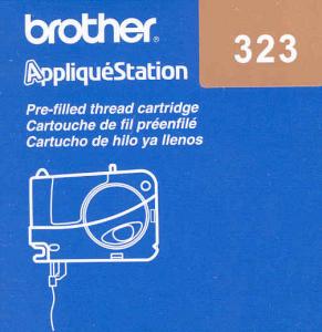 Brother Thread Cartridge TAC323 Light Brown E100 Applique Station
