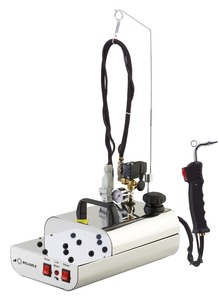 i500B, Reliable, Reliable™ i500B, 1000W, 10A, with Steam Boiler, 2.5 liter, 3.5 Bar, 50 PSI, i37 Steam Gun, 8' Hose, 4 Hours, Auto off, 14 Lbs, 110V, ITALY, Dental Steam Cleaner, for USA & Canada Only
