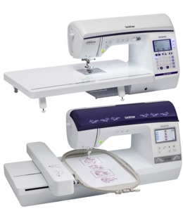 Brother, NQ1300PRW, Project Runway, 290 Stitch, Sewing, & Quilting, Machine, Brother NQ1300PRW 290 Stitch Sewing Quilting Machine +NQ1400E 6x10" Embroidery Machines +$100 Visa Gift Card, 12Mo 0%, Save $200 on the Combination