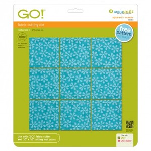 AccuQuilt GO! 55059 Squares 2-1/2" Multiplesnohtin AccuQuilt GO! 55059 Squares 2-1/2" Multiplesnohtin