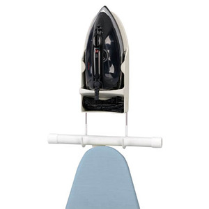 Household Essentials 166-1 Wall Mount Iron Caddy & T Board Holder Bracketnohtin Household Essentials 166-1 Wall Mount Iron Caddy & T Board Holder Bracketnohtin