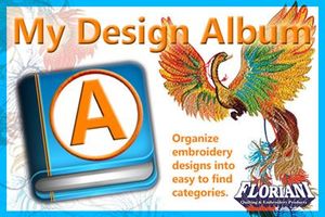 Floriani MDA My Design Album Embroidery Software for Cataloging Designs, Includes Updated Image Maker Softwarenohtin Floriani MDA My Design Album Embroidery Software for Cataloging Designs, Includes Updated Image Maker Softwarenohtin