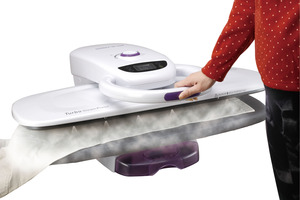 Sienna SSP- 4015 Turbo Steam Ironing Board Press 28x10", 1600 Watts , Steamfast , steam press,