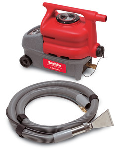 Sanitaire, SC6070A, Commercial Portable , Carpet & Upholstery , Spot Cleaner, on 2 Wheels, 2 Motors, 84" Water Lift, 55PSI, 1.5 Gal, 8' Hose, 50' Cord, Carry Handle