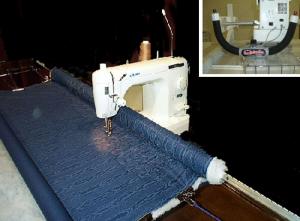 Super Quilter Frame, Juki TL98Q Sewing Machine & Handi Handles COMBO Quilting System