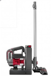 Kalorik Red/Silver 2-in-1 Cordless Cyclonic Vacuum Cleaner