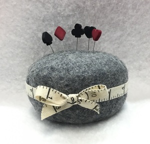 100% Wooly Felted Pin Cushion