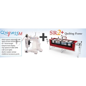 Grace Qnique 15M Manual Free Motion Only Machine with SR2+ Queen Frame, sewing machine, mid arm sewing machines, new quilting machine, new sewing machine, q'nique, q'nique long arm quilting machine, qnique quilter, quilt, quilt machine, quilt machine frame, quilter, quilter's creative touch software, quilting, quilting machine, quilting machine software, quilting machine softwares, quilting machines, quilting sewing machine, quilting sewing machines, sewing machine, the grace company, the grace frame, the q'nique, unique quilts, sewing machine for quilts,