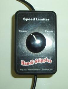 Handi Handles Handi Stippler Speed Limit Control Dial/Box for Maximum Speed Settings When Using Your Foot Control