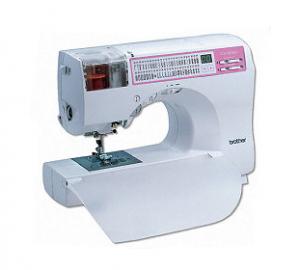 Brother CS-8060  60-Stitch Function 12LB. Computer Sewing Machine, Auto Thread Cassette, Five 1-Step Buttonholes, Factory Serviced REDUCED $30