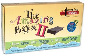 New Amazing Box II  Saves Designs to Your Hard Drive - USB 4 Slot Embroidery Memory Card Reader/Writer/Format Converter & Blank Card
