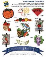 Amazing Designs 1020 Fruits and Veggies I Embroidery Disk