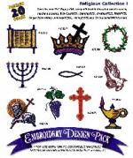 Amazing Designs 1022 Religious I Embroidery Disk