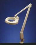 Dazor 8MC-300 Circline Magnifier Lamp Made in USA, With 1050 Floor Stand