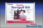 Simplicity Sewing Survival Kit - Instruction Guide, Needles, Thread, Scissors, Ruler, Ripper, Bobbin Box, Storage Bag & Nancy Zieman "Lets Sew" Book