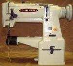 Consew 287RBFS Heavy Duty, Single Needle, Compound Feed, Lockstitch Sewing Machine Assembled with Motor