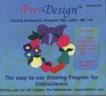 Brother Pre-design Drawing Software with 14 Tutorials and 145 Patterns