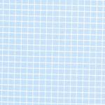 Fabric Finders 15 Yd Bolt 9.34 A Yd 385 Twill100%Pima Cotton Fabric Blue Material W/ White Checks60"