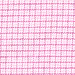 Fabric Finders 15Yd Bolt@ 9.34Yd #356 Brushed Twill 100% Pima Cotton Fabric Pink Check 60"
