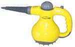 Dust Care®, Handheld, Steamer Cleaner, 900 Watts, Bent , & Large Steam Nozzle, Nylon, & Brass Cleaning Brushes, Squeegee, Flexible Steam Hose, Attachments