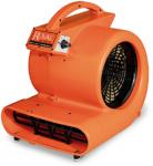 Royal CR82000 Commercial Air Mover & Carpet Dryer, 1/2 HP Motor, 17" Wide Air Path, 3 Speed Side Mount Switch, 9.5" Fan, 4 Positions, 50' 3-Wire Cord
