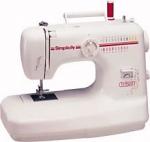 Simplicity S210 45-Stitch Function Celebrity Sewing Machine, Buttonhole, Drop Feed, Pressure Adjustment, Metal Gears - 3 Free Simplicity Patterns