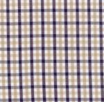 Fabric Finders 15 Yd Bolt 9.34 A YdT33 White, Brown, And Black Gingham Plaid 100% Pima Cotton 60" Fabric