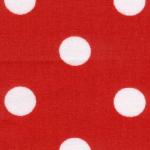 Fabric Finders 15 Yd Bolt 9.34 A Yd LC24 Limited Classic Red with White Dot Fabric 100% Cotton 60"